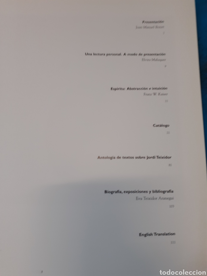 Libros: JORDI TEIXIDOR. IVAM - Foto 5