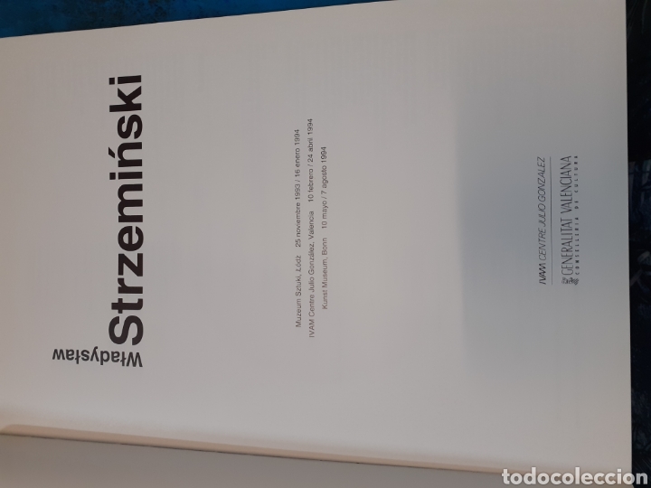 Libros: WLADYSLAW STRZEMINSKI. IVAM - Foto 2