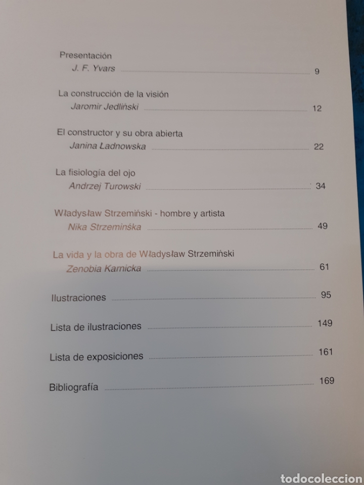 Libros: WLADYSLAW STRZEMINSKI. IVAM - Foto 3