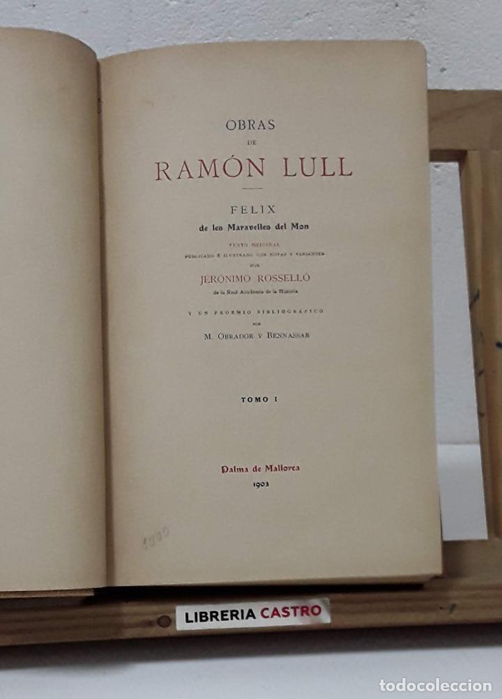 Libros: Obras (II Toms en un Volum) - Ramon Llull - Foto 1