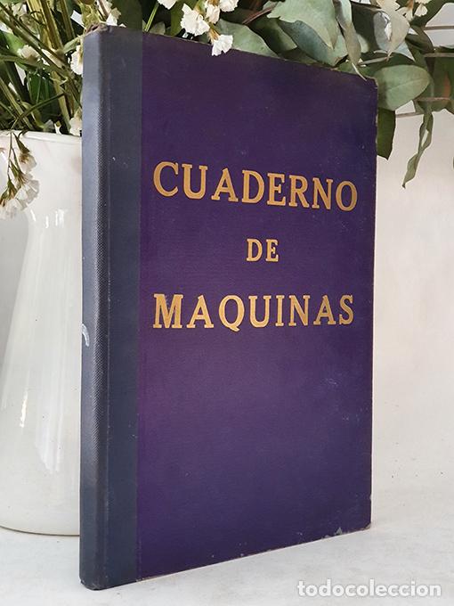 Libros: Barco a vapor SAC Santander. Cuaderno de m&aacute;quinas / motores para barcos a vapor. A&ntilde;o de 1962. Siendo