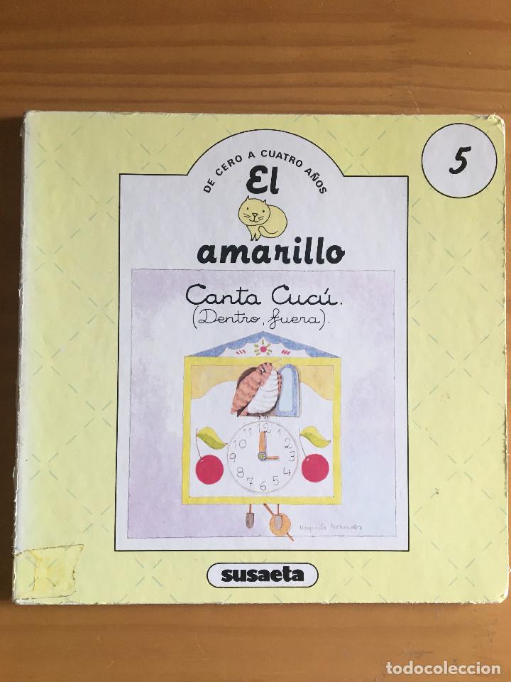 Libros: CANTA CUCU (DENTRO, FUERA) - EL GATO AMARILLO - Foto 1
