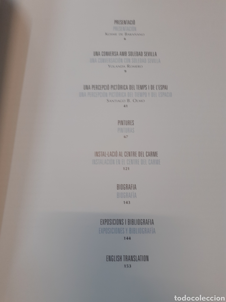 Libros: SOLEDAD SEVILLA. El Espacio y El Recinto. IVAM - CASANOVA,Mar&iacute;a (Coord.) - Foto 4