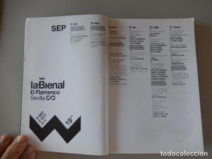 Libros: LA BIENAL DE FLAMENCO - SEVILLA 2016 - PROGRAMA LIBRO - 208 P&Aacute;GINAS. - Foto 4