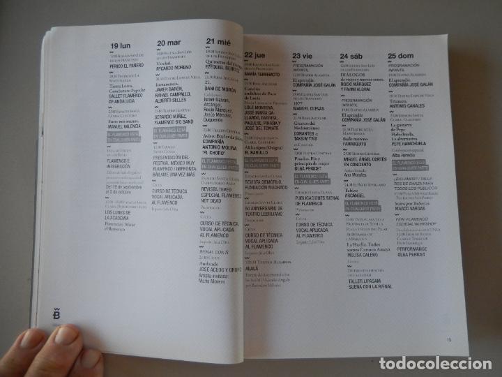 Libros: LA BIENAL DE FLAMENCO - SEVILLA 2016 - PROGRAMA LIBRO - 208 P&Aacute;GINAS. - Foto 5