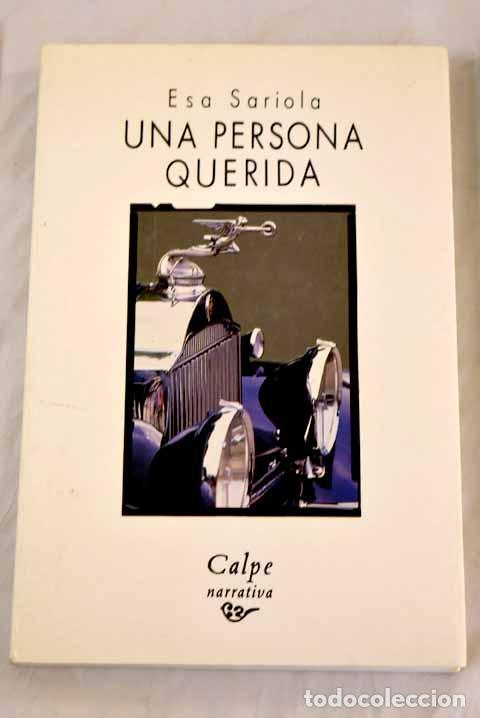 Libros: Una persona querida.- Sariola, Esa - Foto 1