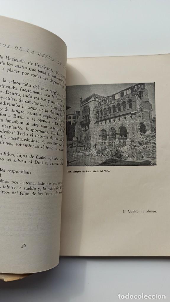 Libros: Ecos de la gesta de Teruel. Alonso Bea. Ilustrado. - Foto 2