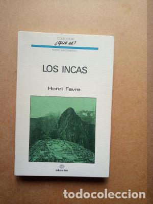 Libros: LOS INCAS Henri Favre - Foto 1