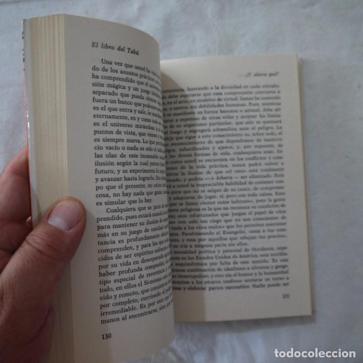 Libros: EL LIBRO DEL TAB&Uacute; - ALAN WATTS - EDITORIAL KAIR&Oacute;S - 1982 - 4.&ordf; EDICION - Foto 9