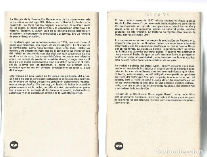 Libros: Historia de la Revoluci&oacute;n Rusa. (2 vol.). - TROTSKY, Le&oacute;n: - Foto 3