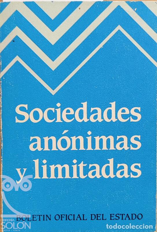 Libros: Sociedades an&oacute;nimas y limitadas - Aa. Vv. - Foto 1