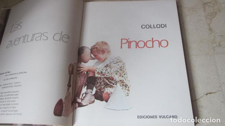 Libros: COLLODI - LAS AVENTURAS DE PINOCHO - EDICIONES VULCANO 1972 - Foto 2