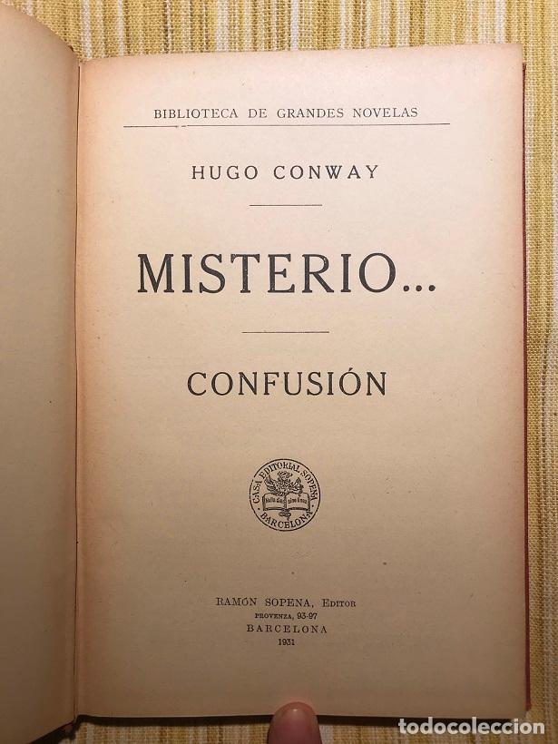 Libros: Misterio... Confusi&oacute;n - Hugo Conway - Foto 2