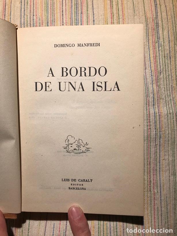 Libros: A bordo de una isla - Domingo Manfredi - Foto 2