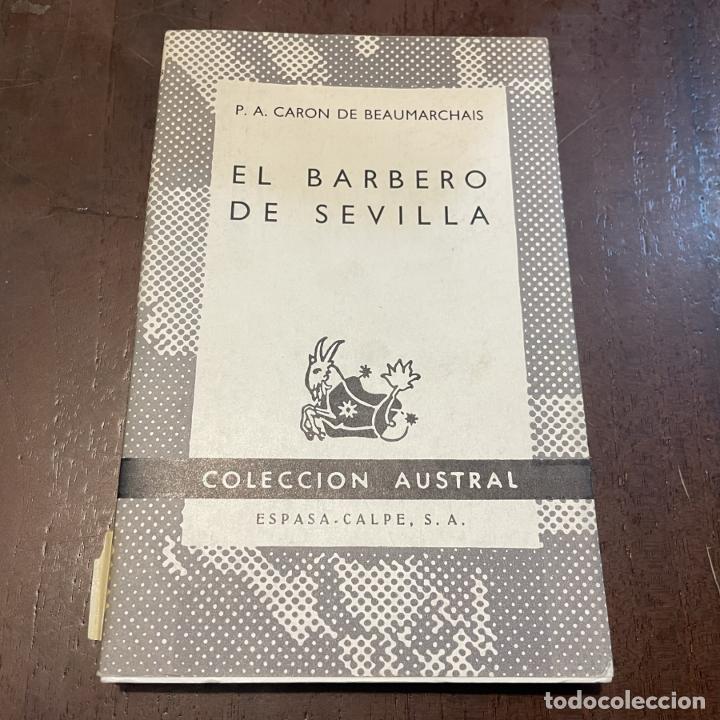 Libros: El barbero de Sevilla - P.A. Caron de Beaumarchais - Foto 1
