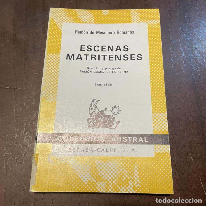 Libros: Escenas matritenses - Ram&oacute;n de Mesonero Romanos - Foto 1