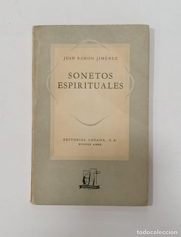 Libros: JIM&Eacute;NEZ, Juan Ram&oacute;n. - Sonetos espirituales. - Foto 1