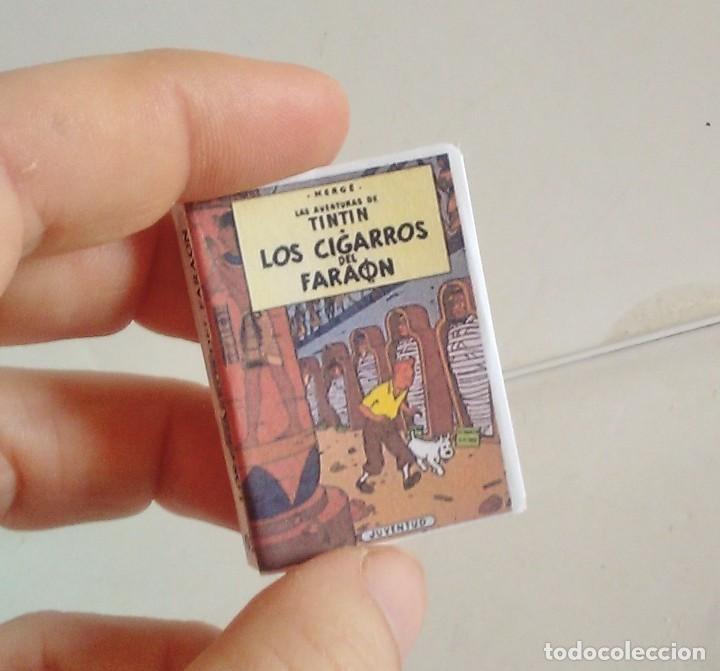 Libros: MINIATURA ARTESANAL COMIC LOS CIGARROS DEL FARA&Oacute;N TINT&Iacute;N