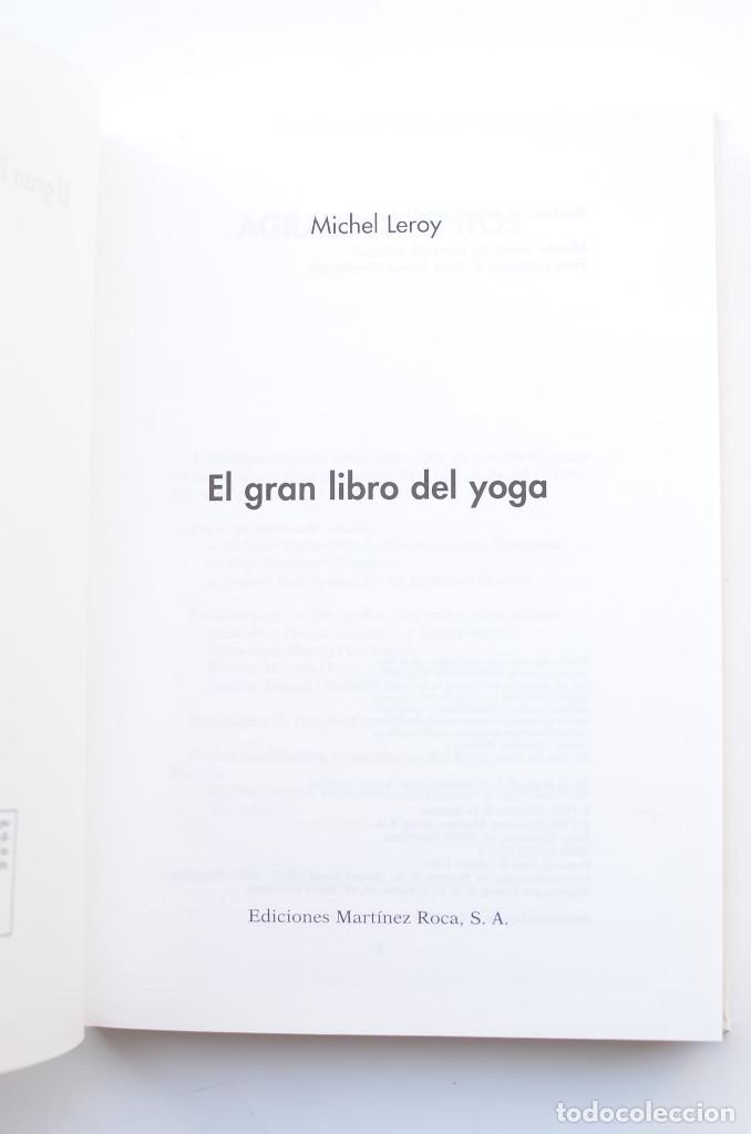 Libros: El gran libro de Yoga - LEROY, Michel - Foto 2
