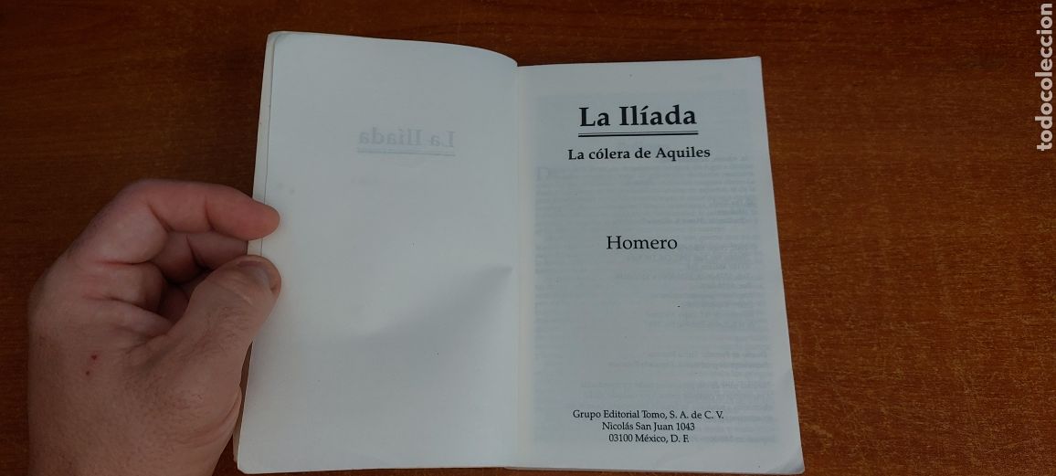 Libros: Libro La Il&iacute;ada -Homero- 1&deg; Edicion (Lote A) - Foto 5