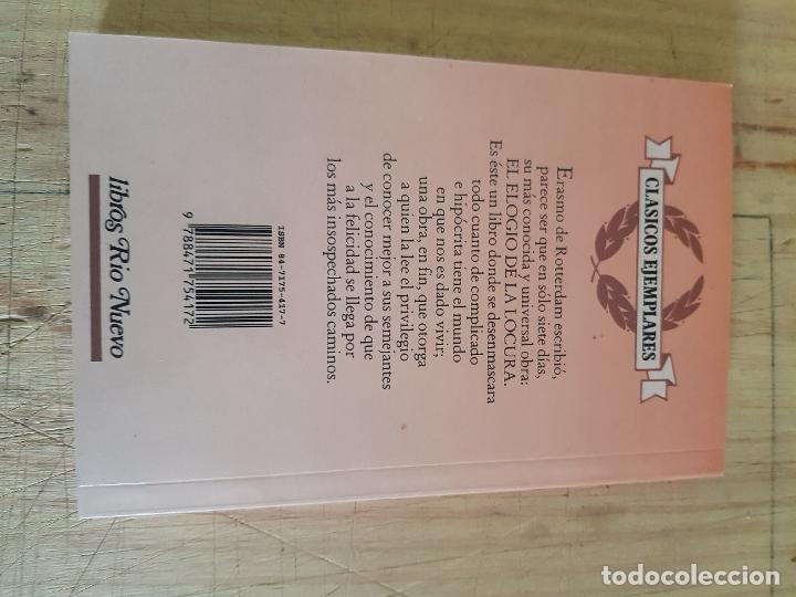 Libros: Elogio de la locura - Erasmo de Rotterdam - Foto 3