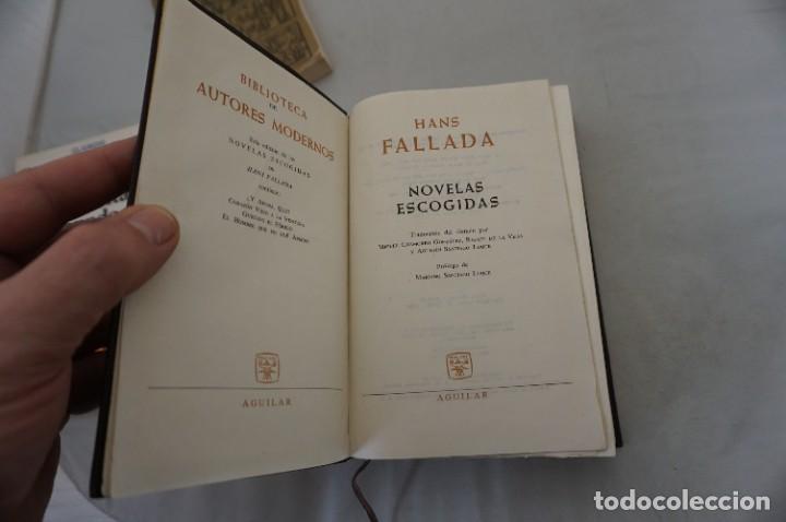Libros: 5A/ NOVELAS ESCOGIDAS - HANS FALLADA - AGUILAR - Foto 3