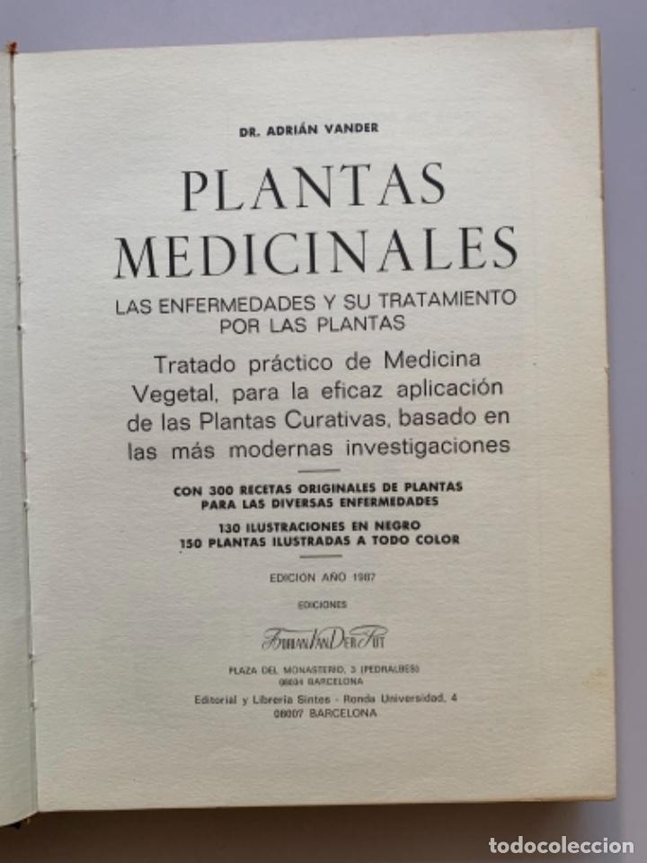 Libros: Plantas medicinales del Dr. Vander (Plast 2) - Foto 2