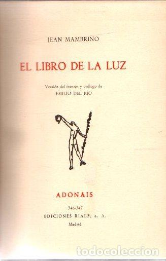 Libros: El libro de la luz - Mambrino, Jean - Foto 1
