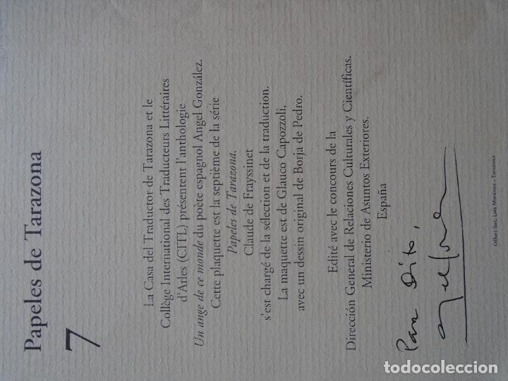 Libros: Un Ange de ce Monde. - Gonz&aacute;lez, Angel. - Foto 2
