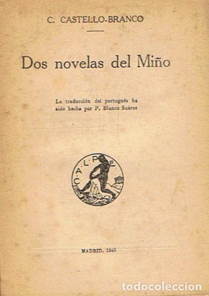 Libros: DOS NOVELAS DEL MI&Ntilde;O. - Castello-Branco. C., - Foto 1