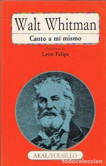 Libros: CANTO A M&Iacute; MISMO. - Whitman. Walt, - Foto 1