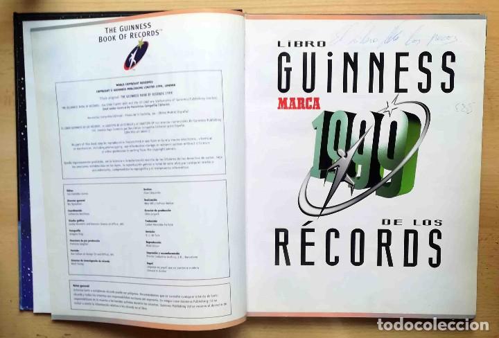 Libros: Libro Guinness de los r&eacute;cords 1999 - Marca - Foto 3
