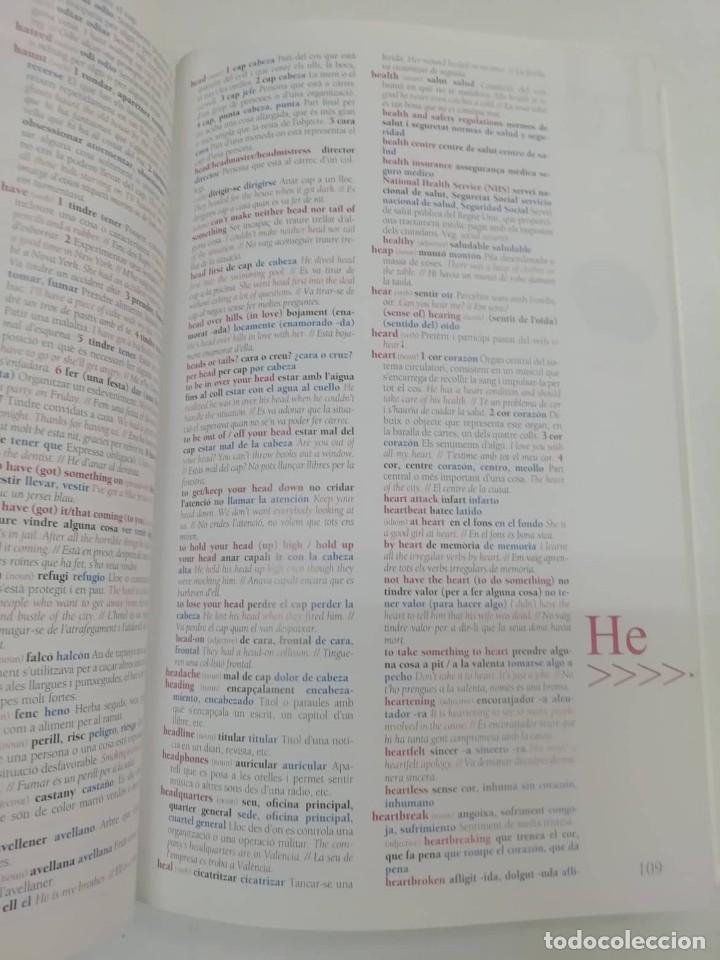 Libros: Diccionari triling&uuml;e. Ingl&eacute;s - valenciano - castellano - Foto 3