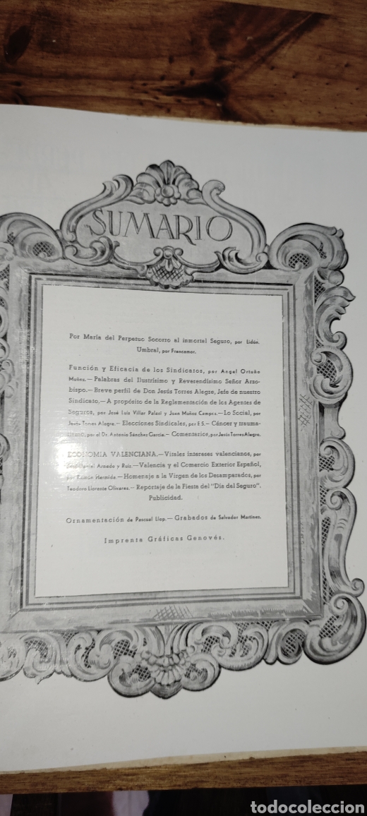 Libros: Sindicato Prov. del Seguro Valencia - Foto 4