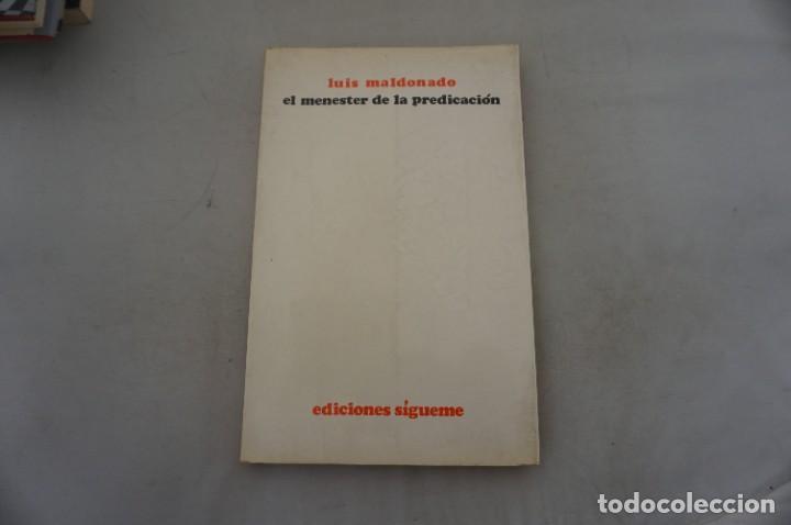 Libros: AR14F/ EL MENESTER DE LA PREDICACION - LUIS MALDONADO / EDICIONES SIGUEME - Foto 1