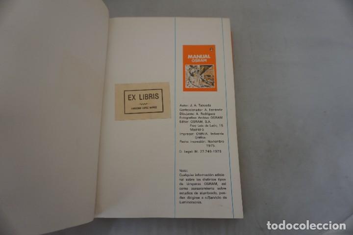Libros: AR13EF/ MANUAL OSRAM - J.A. TABOADA / OSRAM EDITOR - Foto 3