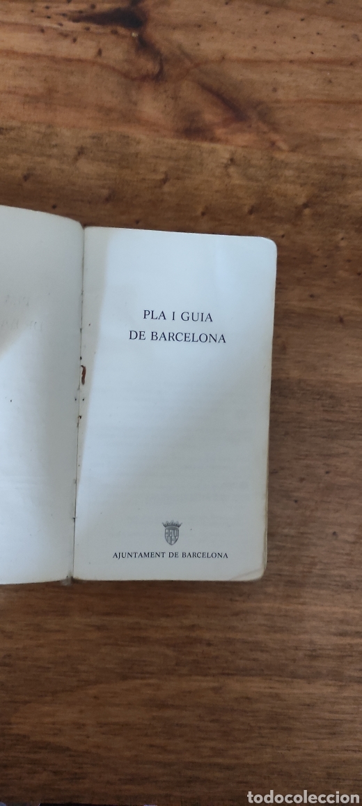 Libros: Pla I gu&iacute;a De Barcelona 1982 - Foto 3