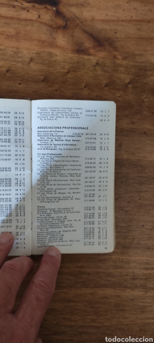 Libros: Pla I gu&iacute;a De Barcelona 1982 - Foto 4