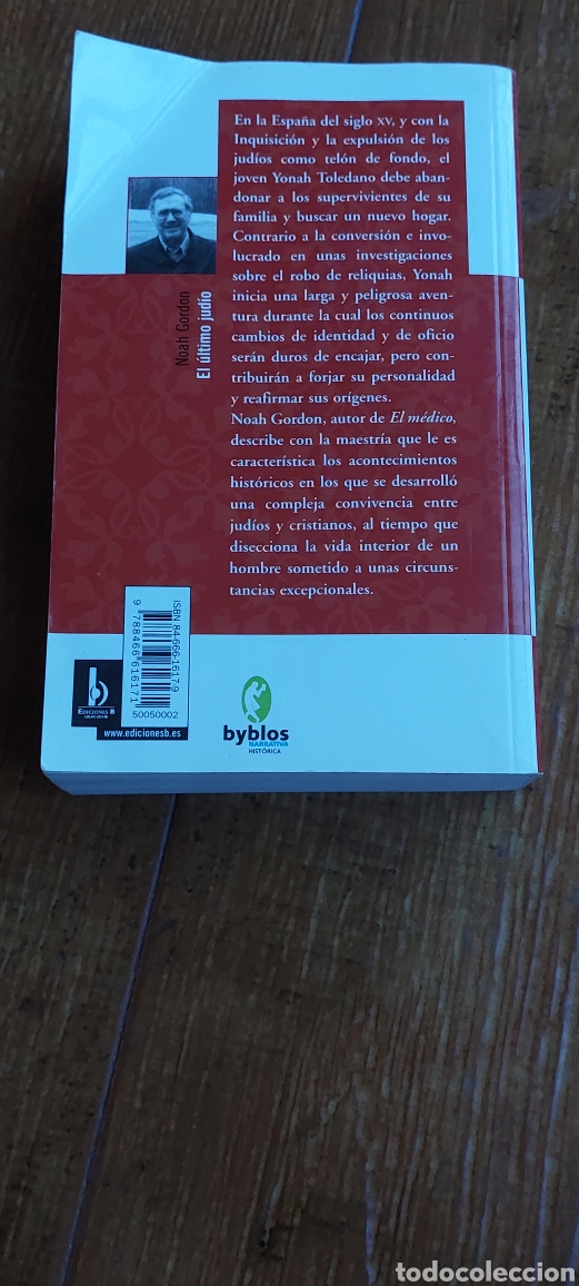 Libros: Libro El &Uacute;ltimo Jud&iacute;o -Noah Gordon- - Foto 3