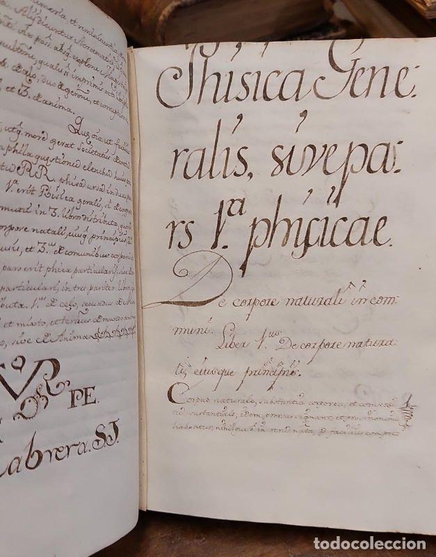 Libros: PROFUSIONE AD PHISICAM. - MANUSCRITO. CABRERA, Juan. - Foto 3