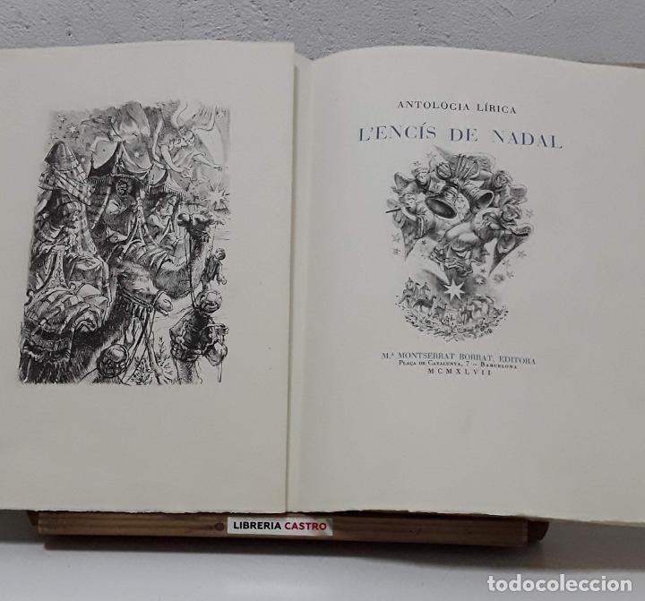 Libros: Antologia L&iacute;rica. LEnc&iacute;s de Nadal (Numerat) - Varios - Foto 1