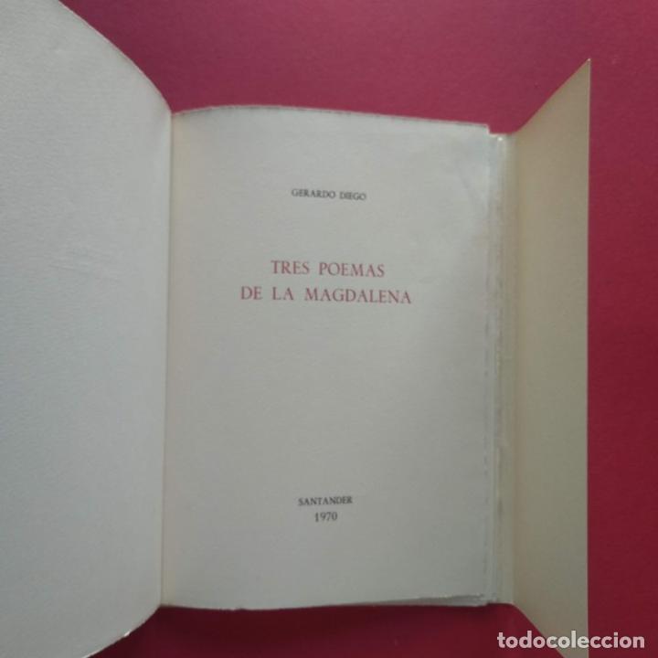 Libros: Tres Poemas de la Magdalena. - Diego, Gerardo. - Foto 2