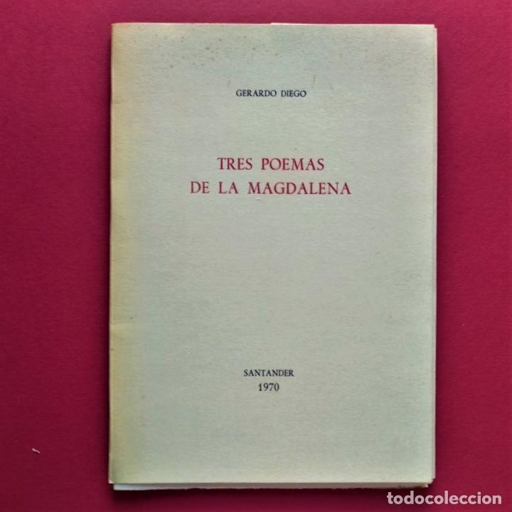 Libros: Tres Poemas de la Magdalena. - Diego, Gerardo. - Foto 1