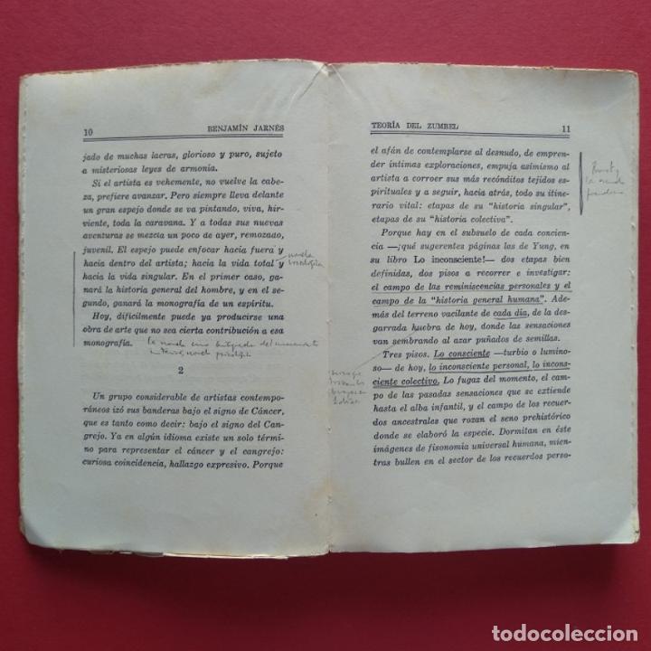 Libros: TEOR&Iacute;A DEL ZUMBEL. Novela. - JARN&Eacute;S, Benjam&iacute;n. - Foto 2
