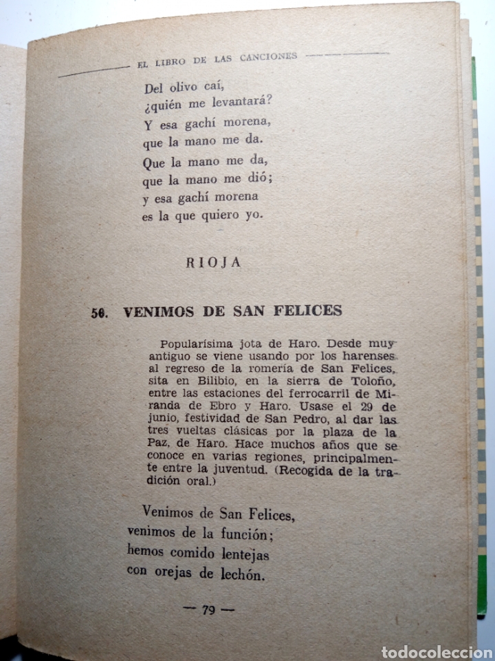 Libros: El libro de las canciones. B.Gil Garcia - Foto 4