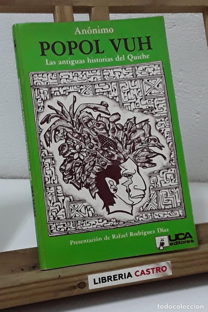 Libros: Popol Vuh. Las antiguas historias del Quich&eacute; - An&oacute;nimo - Foto 1