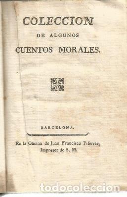 Libros: Colecci&oacute;n de algunos cuentos morales - VARIOS - Foto 2