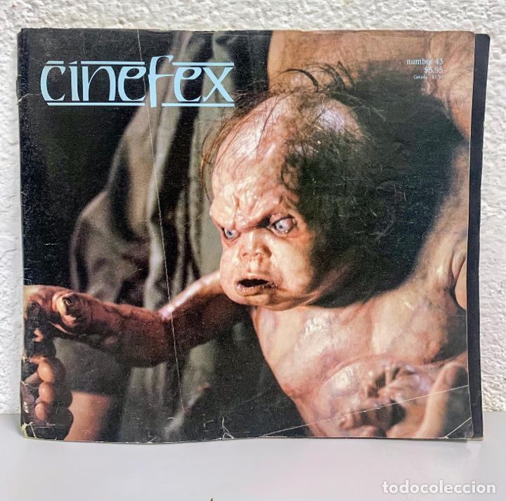 Livros em segunda m&atilde;o: CINEFEX 43 / EGO TRIP / BACK TO BACK TO THE FUTURE / AUGUST 1990