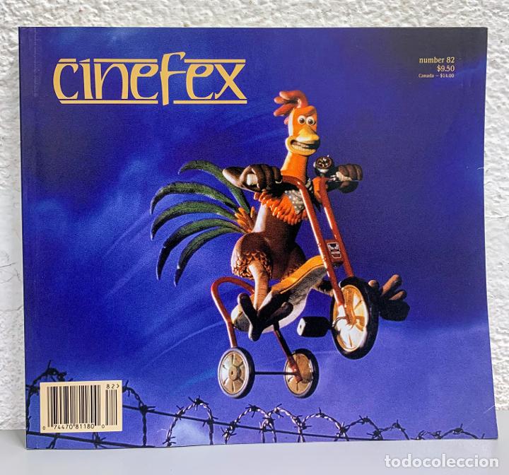 Libros: CINEFEX 82 / DINOSAUR / THE PERFECT STORM / CHICKEN RUN / JULY 2000