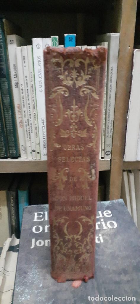 Libros: UNAMUNO, MIGUEL DE. - Obras selectas. - Foto 1